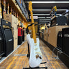 Fender Limited Edition American Vintage II '57 Stratocaster Electric Guitar White Blonde w/AAA Flame Maple Neck, Tweed Case