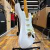 Fender Limited Edition American Vintage II '57 Stratocaster Electric Guitar White Blonde w/AAA Flame Maple Neck, Tweed Case