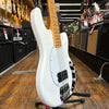 Ernie Ball Music Man Retro '70s StingRay Bass Guitar 2024 White w/All Materials