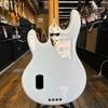 Ernie Ball Music Man Retro '70s StingRay Bass Guitar 2024 White w/All Materials