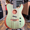 Fender American Acoustasonic Telecaster Guitar 2020 Surf Green w/Padded Gig Bag
