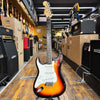 Fender Mexico Standard Stratocaster Left-Handed Electric Guitar 2001 Brown Sunburst w/Rosewood Fingerboard, Padded Gig Bag