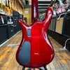 Spector Euro 4 LT Bass Guitar Red Fade Gloss w/Padded Gig Bag