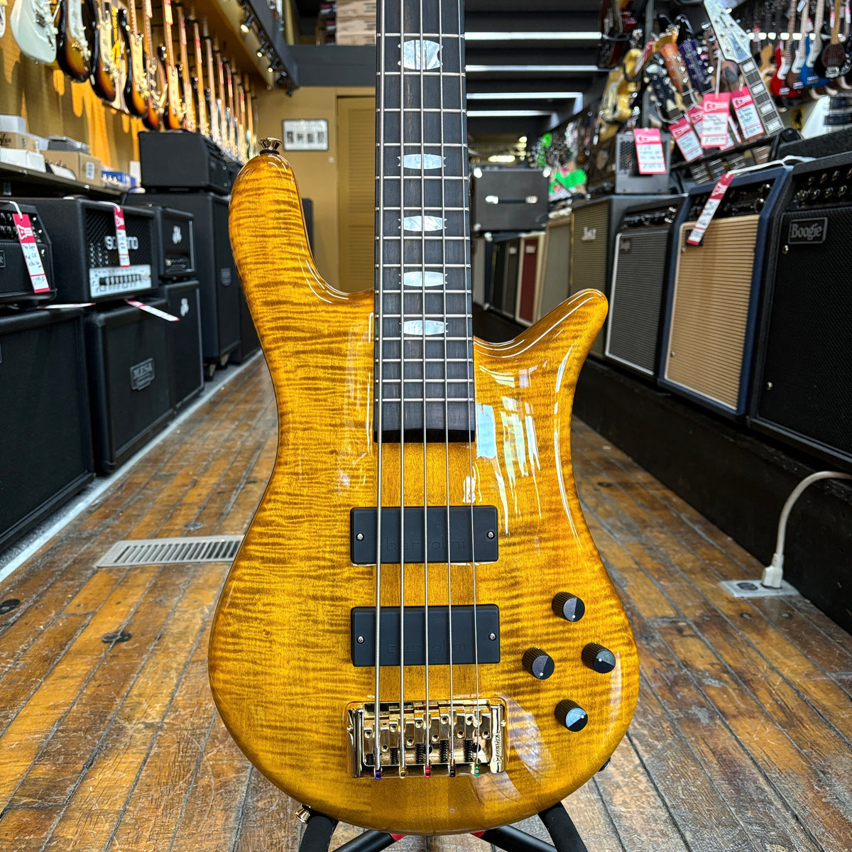Spector Euro 5 String Spector Euro 5 LT 5-String Bass Guitar 2023 Tiger Eye Gloss w/Padded G ...
