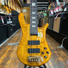 Spector Euro 5 LT 5-String Bass Guitar 2023 Tiger Eye Gloss w/Padded Gig Bag