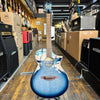 Ibanez AEWC400 Contoured Acoustic-Electric Indigo Blue Burst High Gloss