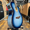 Ibanez AEWC400 Contoured Acoustic-Electric Indigo Blue Burst High Gloss