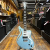 D'Angelico Limited Edition Premier Series Bedford SH Electric Guitar 2021 Ice Blue Metallic