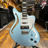 D'Angelico Limited Edition Premier Series Bedford SH Electric Guitar 2021 Ice Blue Metallic