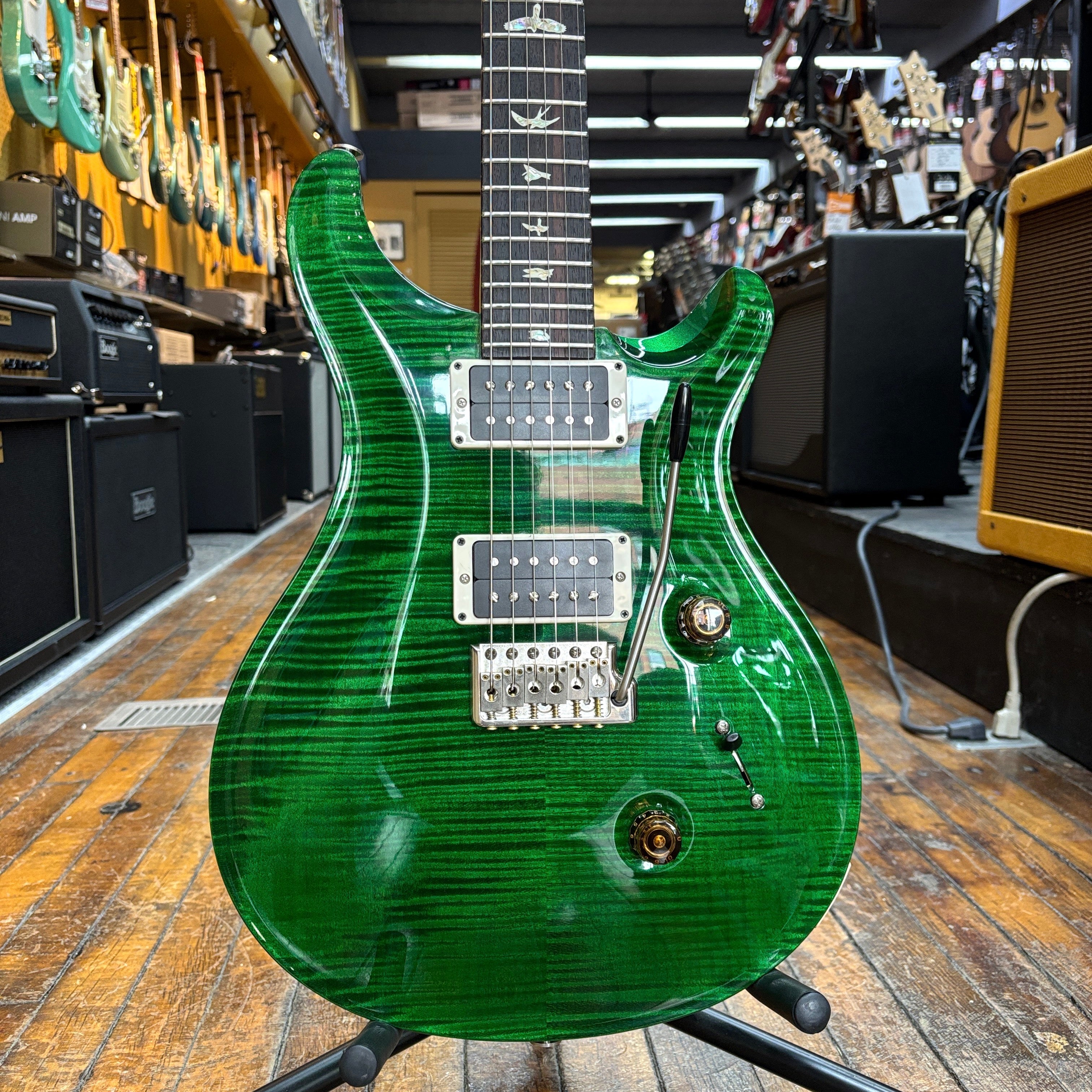 Paul Reed Smith Limited Run Custom 24 Electric Guitar 2016 Emerald 