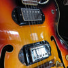Conrad Japan 40170 Hollow Body Electric Guitar Early 1970s 3-Color Sunburst w/Humbucker Pickups