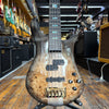 Spector Euro 5 CST 5-String Electric Bass Guitar Natural Black Burst w/Padded Gig Bag