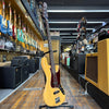 Fender Mod Shop Jazz Bass 2021 Butterscotch Blonde Roasted Pine w/Rosewood Neck, Hard Case