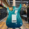 Tom Anderson Custom Drop Top Classic Electric Guitar Bora Bora Blue Surf w/Matching Headstock, Hard Case