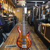 Paul Reed Smith Grainger 5-string Bass Guitar Dark Cherry Burst w/10-Top, Rosewood Fingerboard, Hard Case