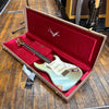 Fender Custom Shop Masterbuilt Limited Levi Perry '62 Stratocaster Heavy Relic Super Aged Firemist Silver w/Hard Case