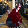 Paul Reed Smith Grainger 5-string Bass Guitar Dark Cherry Burst w/10-Top, Rosewood Fingerboard, Hard Case