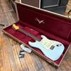 Fender Custom Shop Vintage Custom '59 Stratocaster Hardtail Time Capsule Faded Aged Sonic Blue w/Hard Case