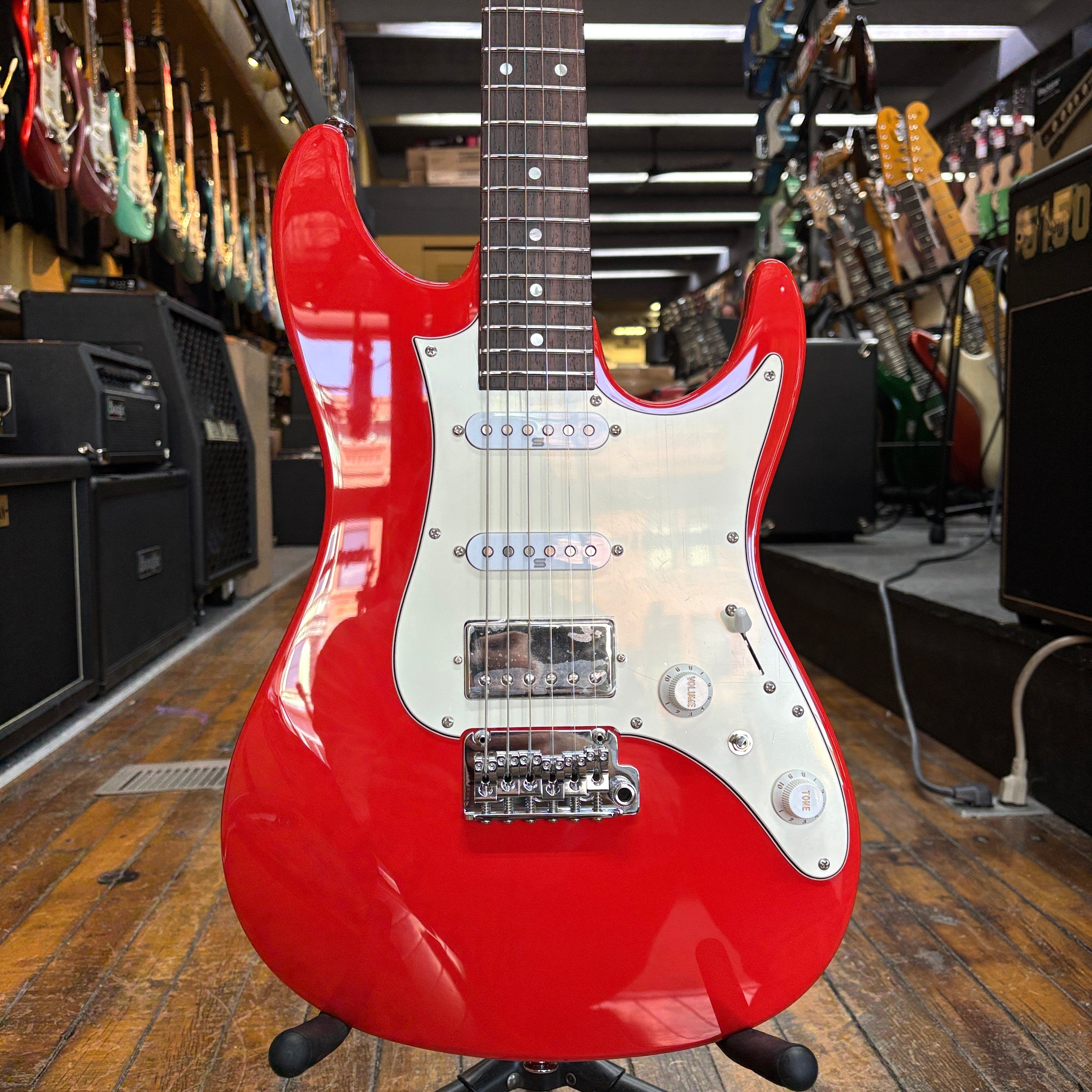 Ibanez Japan Prestige AZ2204NW Electric Guitar Vermillion Red w