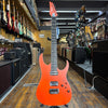 Ibanez Japan Prestige RGR5221 Electric Guitar Transparent Fluorescent Orange w/Hard Case