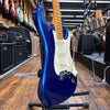 Fender American Ultra Stratocaster 2024 Cobra Blue w/Hard Case, All Materials