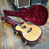 Taylor Custom Catch #8 C14CE Grand Auditorium Sitka Spruce/Flamed Maple Acoustic-Electric Guitar Lilac Wine w/Hard Case