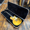 Gibson Les Paul Deluxe Electric Guitar 2015 Gold Top w/ThroBak '55-'56 P90 Pickups, Hard Case