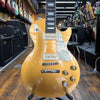 Gibson Les Paul Deluxe Electric Guitar 2015 Gold Top w/ThroBak '55-'56 P90 Pickups, Hard Case