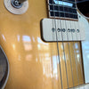 Gibson Les Paul Deluxe Electric Guitar 2015 Gold Top w/ThroBak '55-'56 P90 Pickups, Hard Case