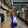 Xotic XSC-2 Electric Guitar Metallic Purple Light Aging w/Roasted Maple Fingerboard, Hard Case