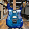 Charvel Pro-Mod Plus San Dimas Style 1 HH FR CM Electric Guitar Chlorine Burst w/Padded Gig Bag