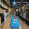 Jackson Pro Plus Signature Misha Mansoor Juggernaut HT6 Electric Guitar Blue Sparkle w/Padded Gig Bag