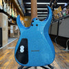 Jackson Pro Plus Signature Misha Mansoor Juggernaut HT6 Electric Guitar Blue Sparkle w/Padded Gig Bag