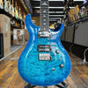 Paul Reed Smith SE Custom 24-08 Quilt Top Electric Guitar Lake Blue w/Padded Gig Bag