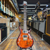 Paul Reed Smith SE Custom 24 Semi-Hollow Piezo Electric Guitar Orange Tiger Smokeburst w/Padded Gig Bag