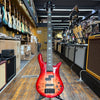 Spector Euro 5 CST 5-String Electric Bass Guitar Natural Red Burst Gloss w/Padded Gig Bag