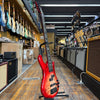 Spector Euro 5 CST 5-String Electric Bass Guitar Natural Red Burst Gloss w/Padded Gig Bag