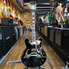 Epiphone Korea Sheraton II Semi-Hollow Electric Guitar 2008 Ebony w/TKL Fitted Hard Case