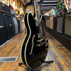 Epiphone Korea Sheraton II Semi-Hollow Electric Guitar 2008 Ebony w/TKL Fitted Hard Case