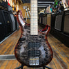 Paul Reed Smith Grainger 4-String Bass Guitar Charcoal Cherry Burst w/10-Top, Maple Fingerboard, Hard Case
