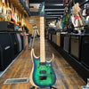 Ibanez Iron Label RGDIX6MPB Electric Guitar 2016 Surreal Blue Burst w/Gator Hard Case