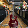 Gibson Chet Atkins CE Nylon String Solid Body Acoustic-Electric 1999 Wine Red w/Hard Case