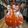 Gretsch Electromatic LTD Flame Okoume Broadkaster Semi-Hollow Electric Guitar with Bigsby Roundup Orange Stain