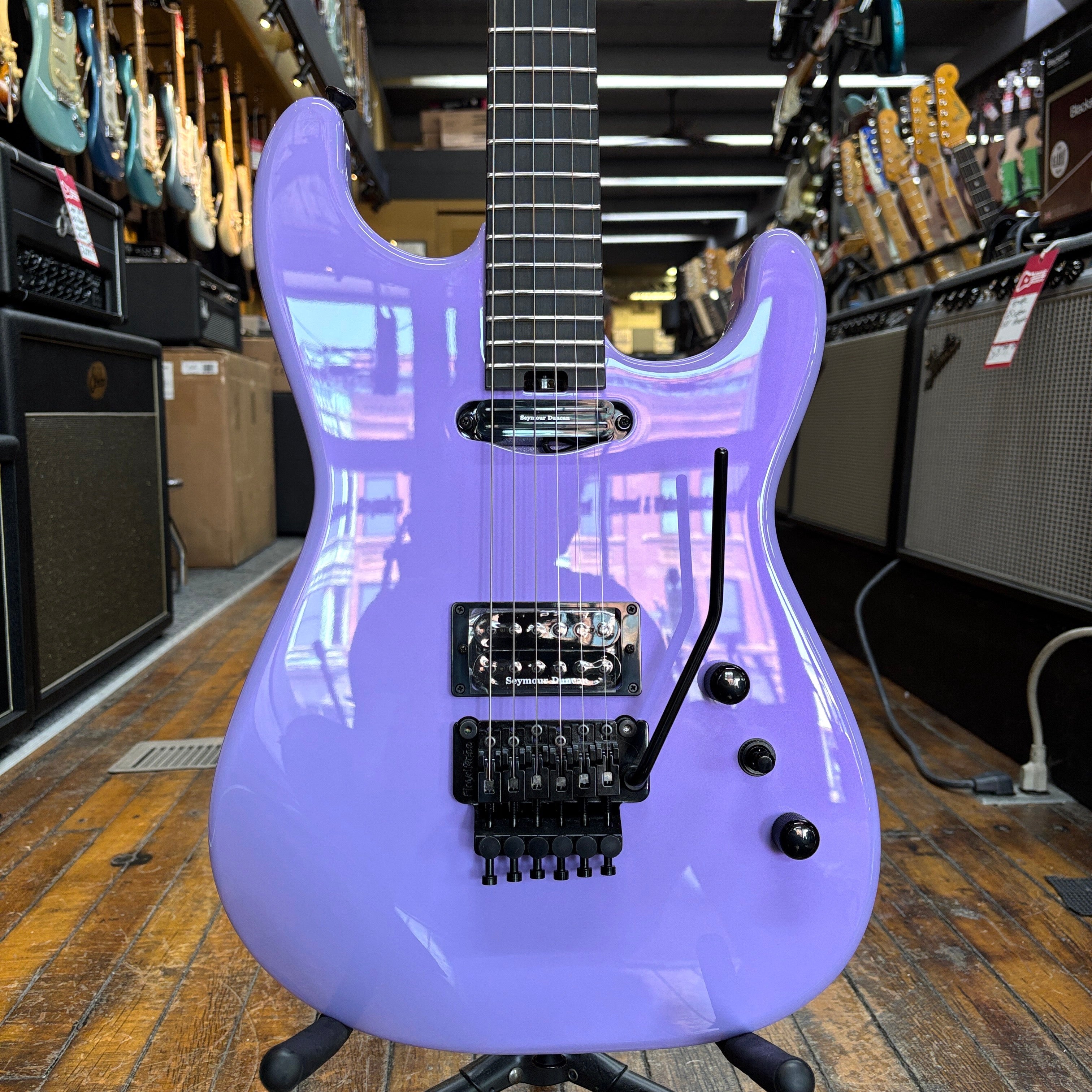 Charvel USA Custom Shop San Dimas HS FR Electric Guitar Lavender