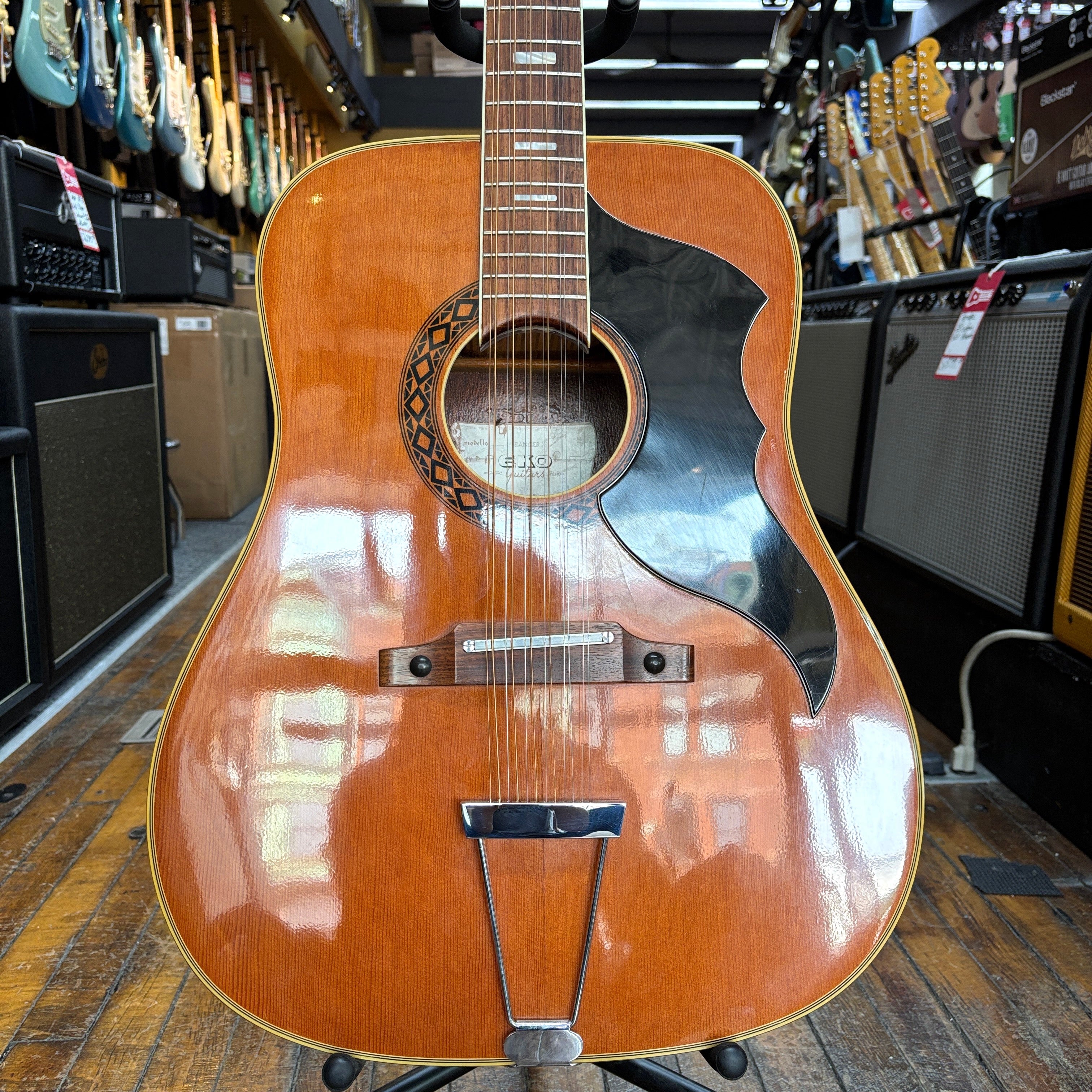 Eko Italy Ranger XII 12-String Dreadnought Acoustic Guitar Late