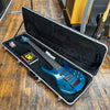 Carvin USA LB76 Piezo 6-String Bass Early 2000s Transparent Blue w/Hard Case