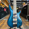 Ibanez SR Premium 5-string Electric Bass Caribbean Green Low Gloss w/Padded Gig Bag