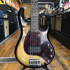 Ernie Ball Music Man StingRay 5 Special 5-String Bass Burnt Ends w/Rosewood Fingerboard, MONO Case