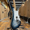 Suhr Custom Standard Electric Guitar Faded Trans Whale Blue Burst w/Matching Headstock, Hard Case