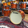 Tama Superstar Classic 7-Piece Shell Pack Early 2020s Bright Orange Sparkle w/Remo Ambassador Coated Heads